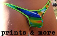 Mens Printed Micro Bikinis