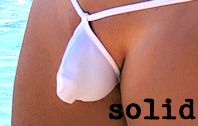 Mens Solid Micro Bikinis