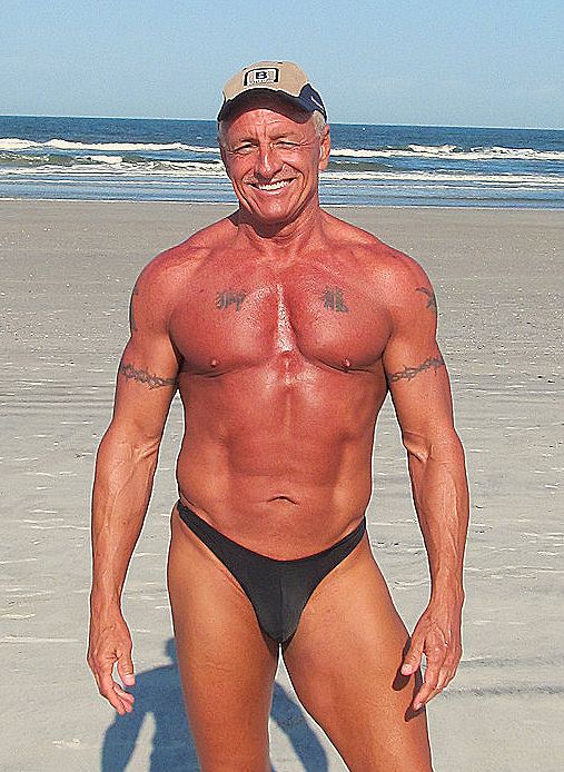 Russell Mens Bikini Contest